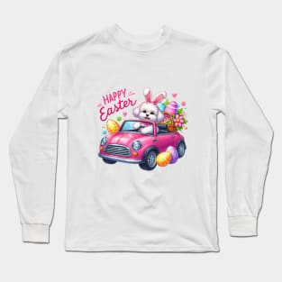 Maltipoo Easter Bunny Long Sleeve T-Shirt